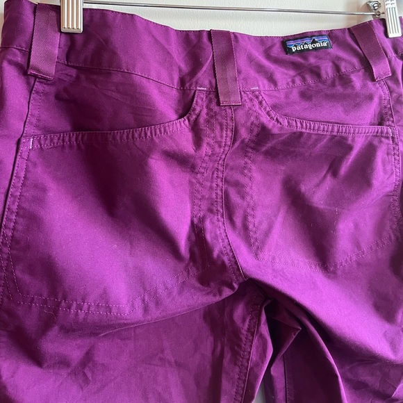 Patagonia Purple Organic Cotton Capris Pants - 8 - Picture 12 of 15